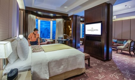 Diamond Hotel - Diamond Suite - 5 Star Hotels In The Philippines